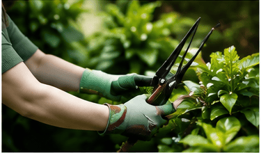 Gardening care taking image